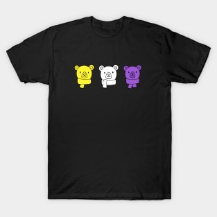 Nonbinary Cute Bears T-Shirt